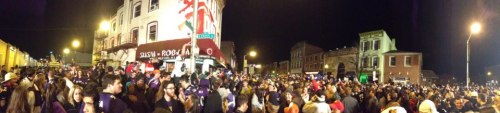 Downtown Baltimore after winning the AFC Championship! Photo courtesy of D. Zanzero! 